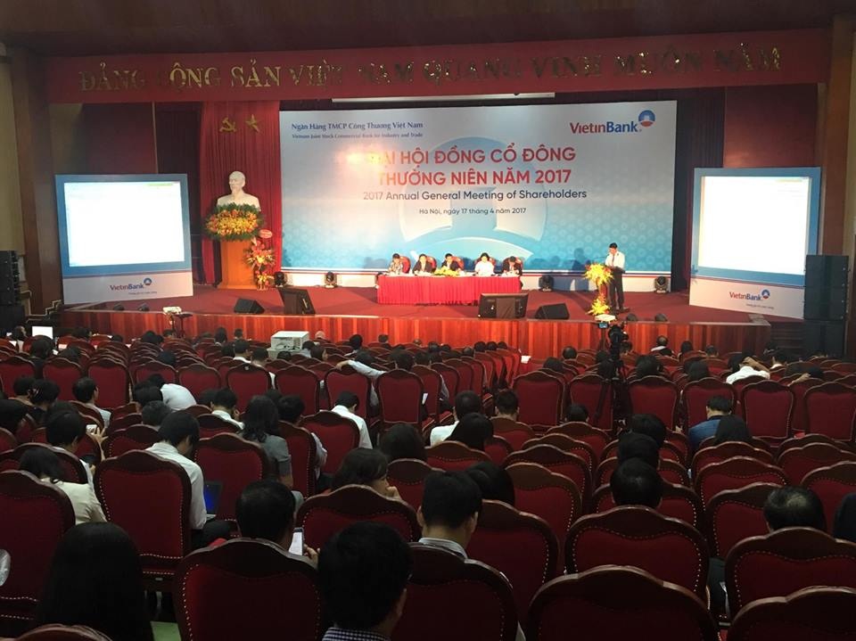 
Năm 2017, VietinBank dự kiến tăng tổng tài sản lên 1.086 nghìn tỷ đồng, tương ứng tăng 14% so với năm 2016.
