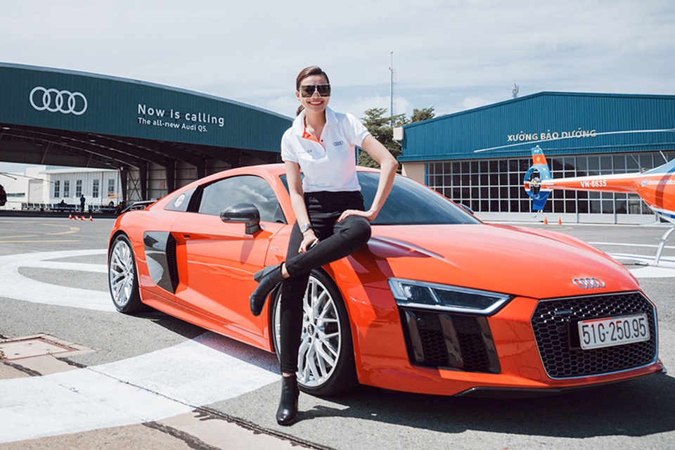 Dàn người đẹp chinh phục trong đêm hội Audi - 4