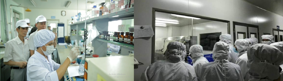 Giải mã sản phẩm dành cho người tiểu đường được tin dùng nhất - 4 Đoàn tham quan tại phòng thí nghiệm và nhà máy Nam Dược