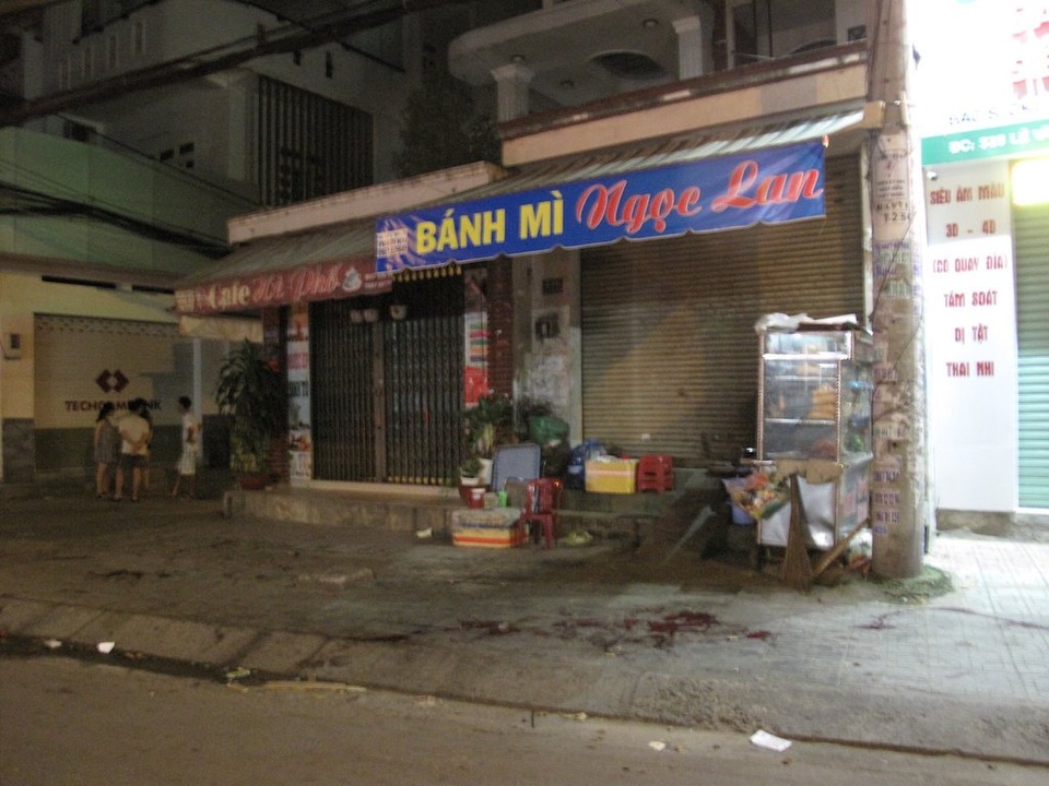 Hiện trường vụ án mạng