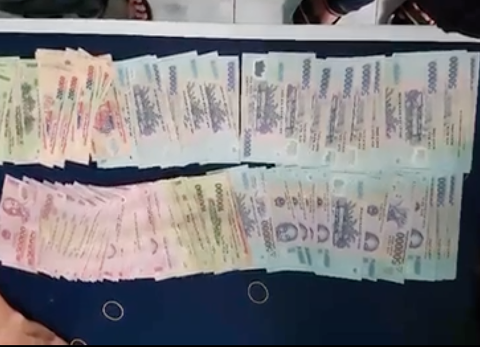 Tang vật công an thu hồi được