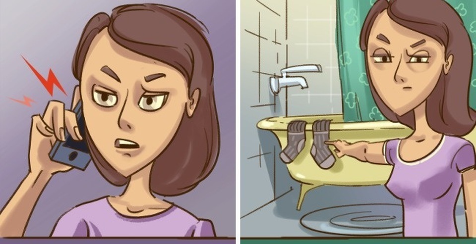 Nàng nói: Chúng ta cần nói chuyện/ Chàng hiểu: Thôi xong, chúc mừng! Mày vừa được mời dự buổi thuyết giảng 3 tiếng đồng hồ chủ đề Ảnh hưởng của việc để tất lung tung lên các gia đình hạnh phúc