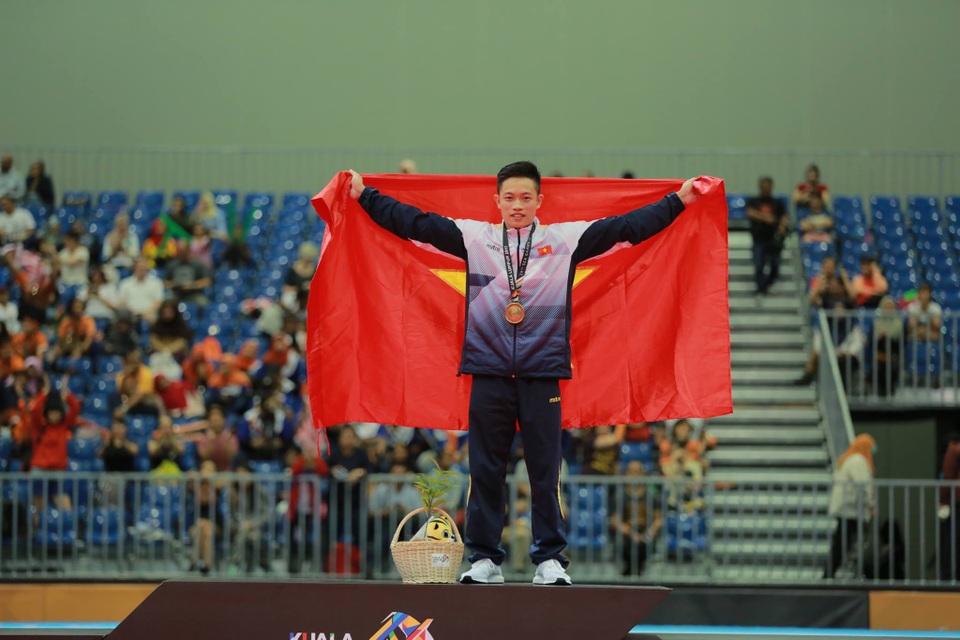 Nhật ký SEA Games ngày 22/8: Ánh Viên giành cú đúp HCV - 13
Đặng Nam là người giành HCV duy nhất cho Việt Nam trong ngày 22/8 tính đến 16h