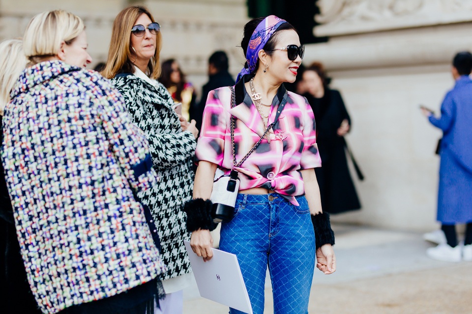 Lưu Nga - Nhà sáng lập Elise ngồi hàng đầu show Chanel - 4