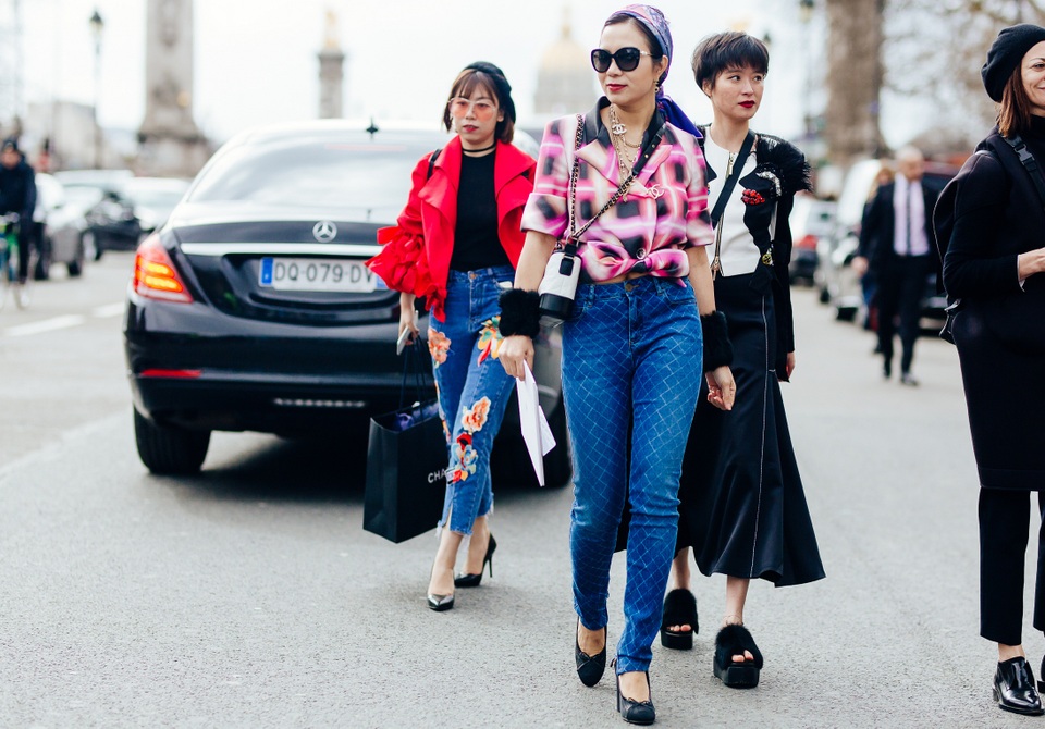 Lưu Nga - Nhà sáng lập Elise ngồi hàng đầu show Chanel - 1