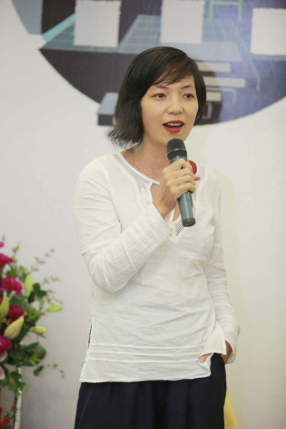 Nhiều gương mặt chiêm nghiệm hành trình trưởng thành trong “1987” - 2 Đạo diễn Nguyễn Hoàng Điệp chia sẻ về cuốn sách tại sự kiện.
