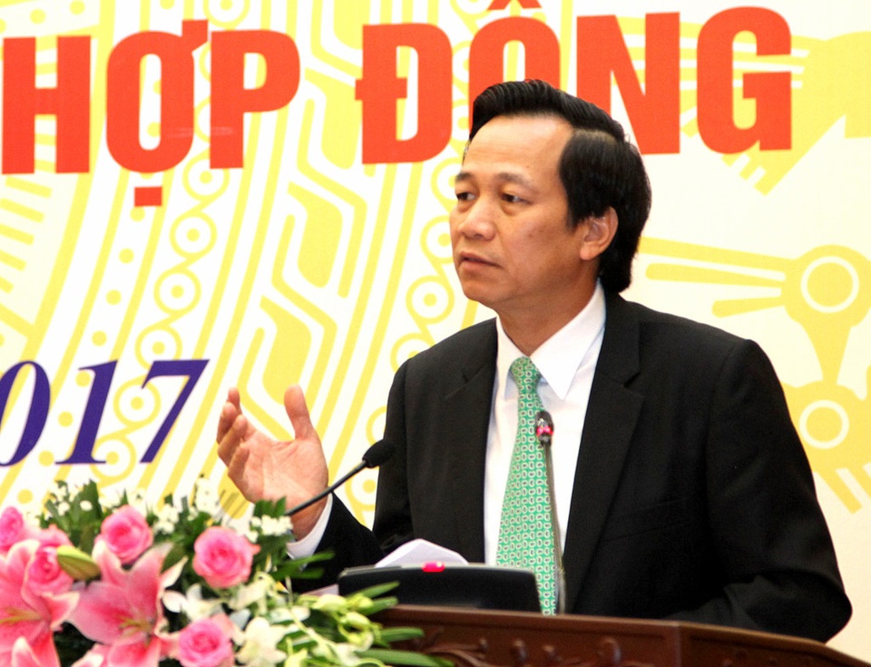 Xuất khẩu lao động: “Để bớt đi những lời kêu cứu từ người lao động” - 4
Bộ trưởng Đào Ngọc Dung phát biểu tại Hội nghị.