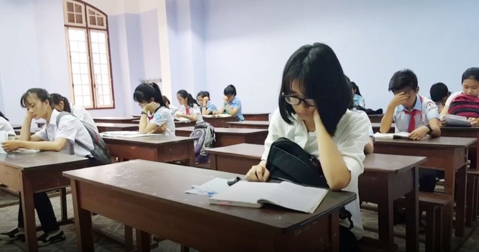 Huế: Đề thi tuyển lớp 10 sẽ phân hóa nhưng không quá khó với thí sinh top dưới - 1 Thí sinh dự thi vào lớp 10 tại Huế năm học 2016-2017