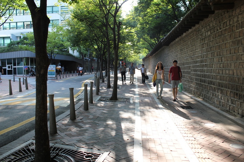 Hàng cây tỏa bóng mát vào hè