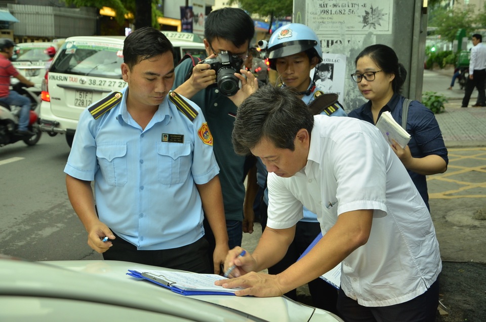 Theo quy định mới thì ông Hải sẽ là người ký tên vào biên bản xử lý vi phạm