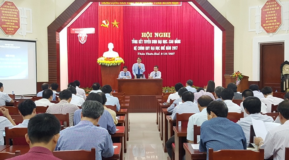 Đại học Huế tuyển sinh năm 2017 đạt hơn 77% chỉ tiêu - 1