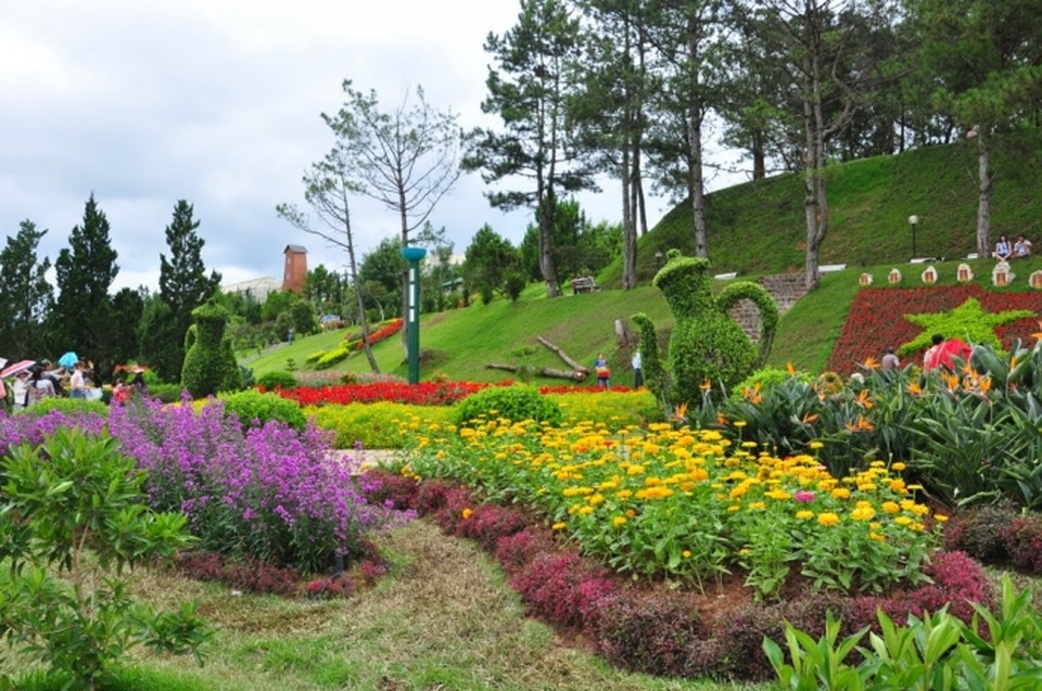 13 điểm du lịch đặc sắc ở Tây Nguyên - 11 Vườn hoa Đà Lạt (Lâm Đồng).