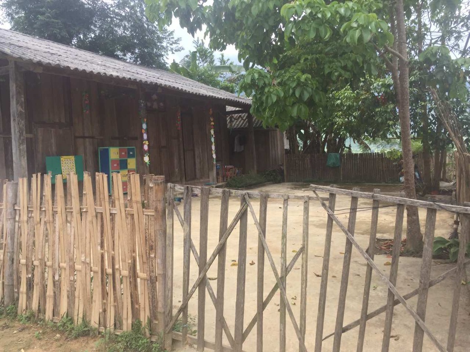 Sởn da gà với cung đường "cắm bản dạy học" của giáo viên vùng cao - 16
Một điểm trường lẻ của trường mầm non Phong Dụ Thượng