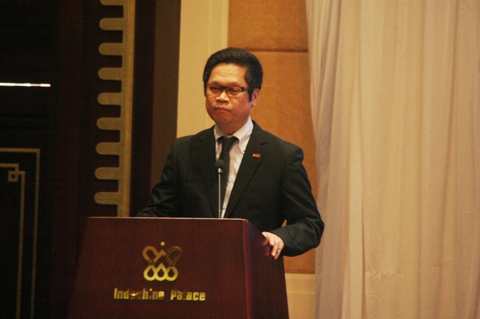 Ông Vũ Tiến Lộc Chủ tịch Phòng Thương mại và Công nghiệp Việt Nam, Chủ tịch Hội nghị thượng đỉnh các nhà lãnh đạo doanh nghiệp APEC 2017