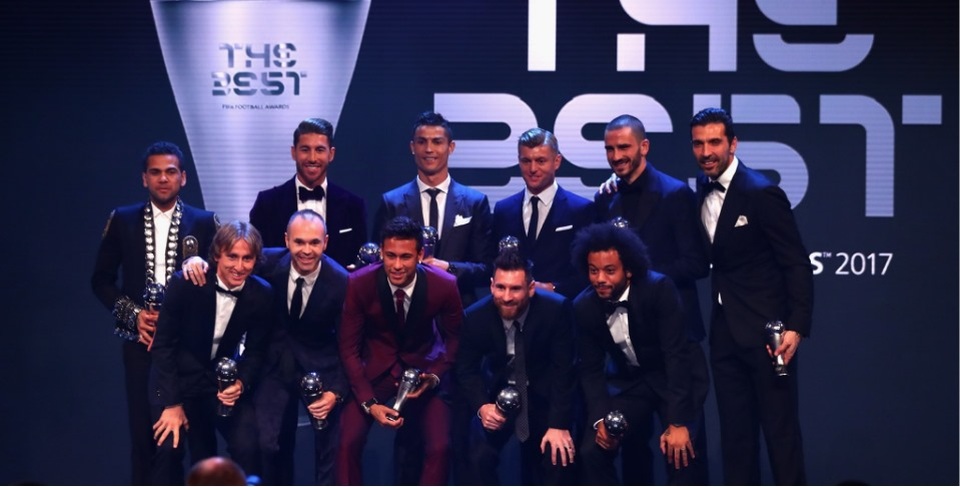 Đội hình tiêu biểu thế giới năm 2017: Real Madrid áp đảo - 1 Real Madrid đóng góp 5 đại diện ở đội hình tiêu biểu FIFA