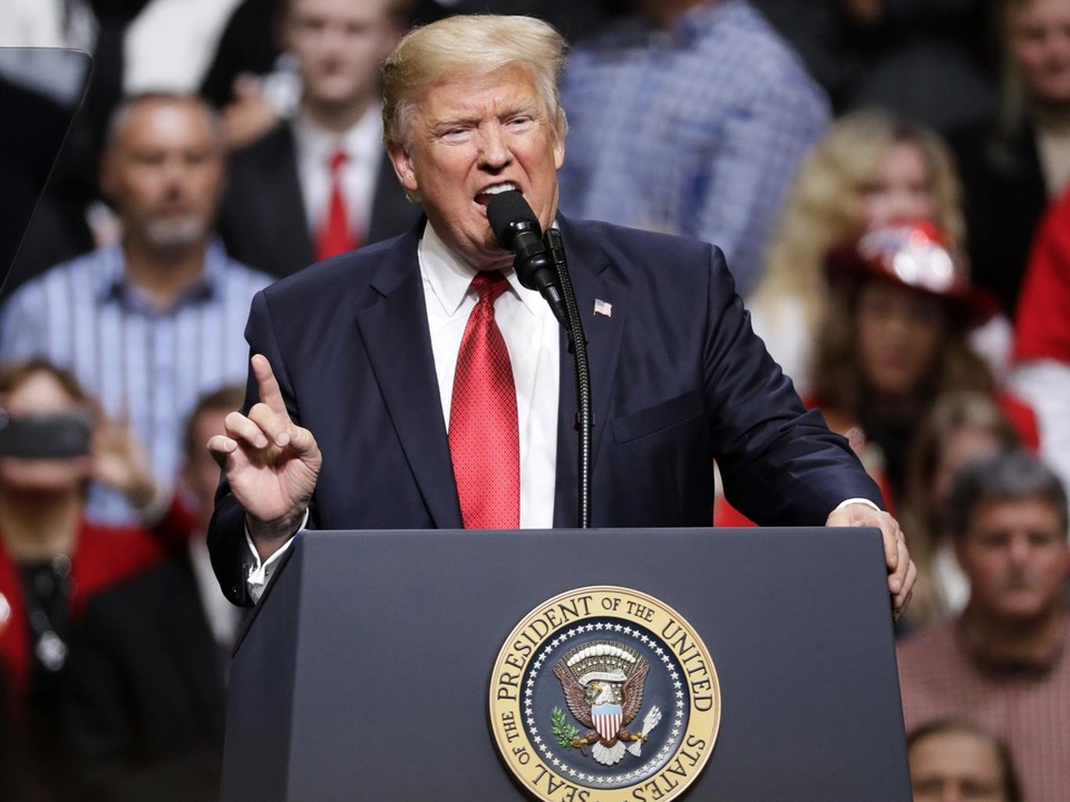 Thẩm phán liên bang thứ hai chặn sắc lệnh di trú mới của ông Trump - 1 Tổng thống Donald Trump (Ảnh: Getty)