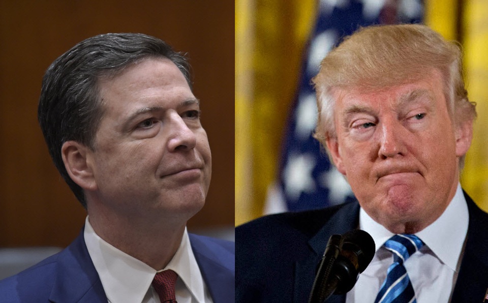 Sự thật khó chấp nhận nhất của ông Trump sau 2 tháng nhậm chức - 1
Tổng thống Mỹ Donald Trump (phải) và Giám đốc Cục điều tra liên bang Mỹ (FBI). (Ảnh: Getty)