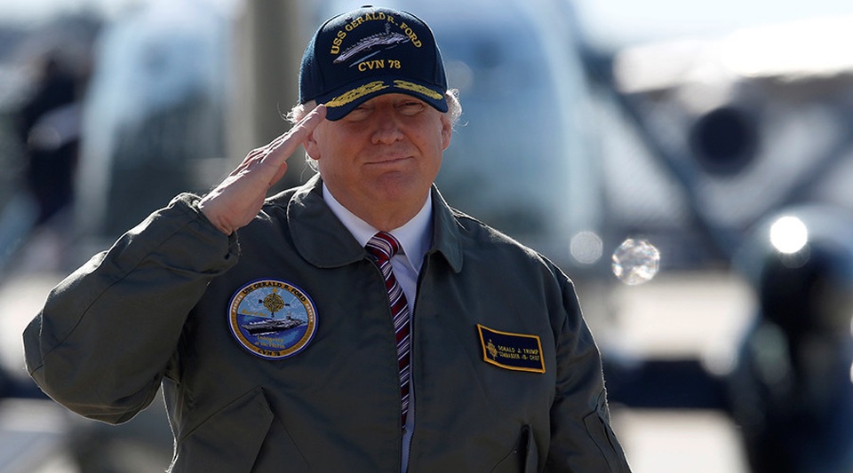 Tổng thống Trump: Mỹ không còn lựa chọn khác ngoài tăng cường quân sự - 1 Tổng thống Donald Trump (Ảnh: Reuters)