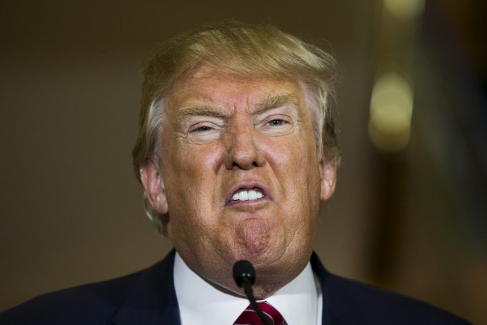 Bán đảo Triều Tiên đang bên bờ vực chiến tranh? - 3
Tổng thống Mỹ Donald Trump. (Ảnh: EPA)