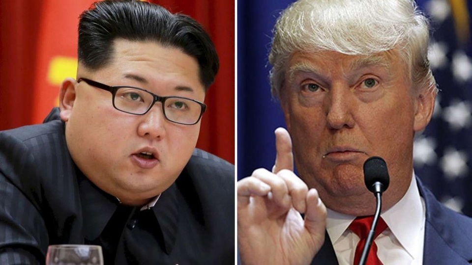 Ông Trump: Triều Tiên không có khả năng phóng tên lửa tới Mỹ - 1 Tổng thống đắc cử Mỹ Donald Trump (phải) và nhà lãnh đạo Triều Tiên Kim Jong-un (Ảnh: SCMP)