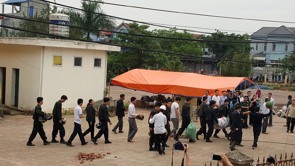 Toàn bộ các chiến sĩ bị giữ đã được thả.