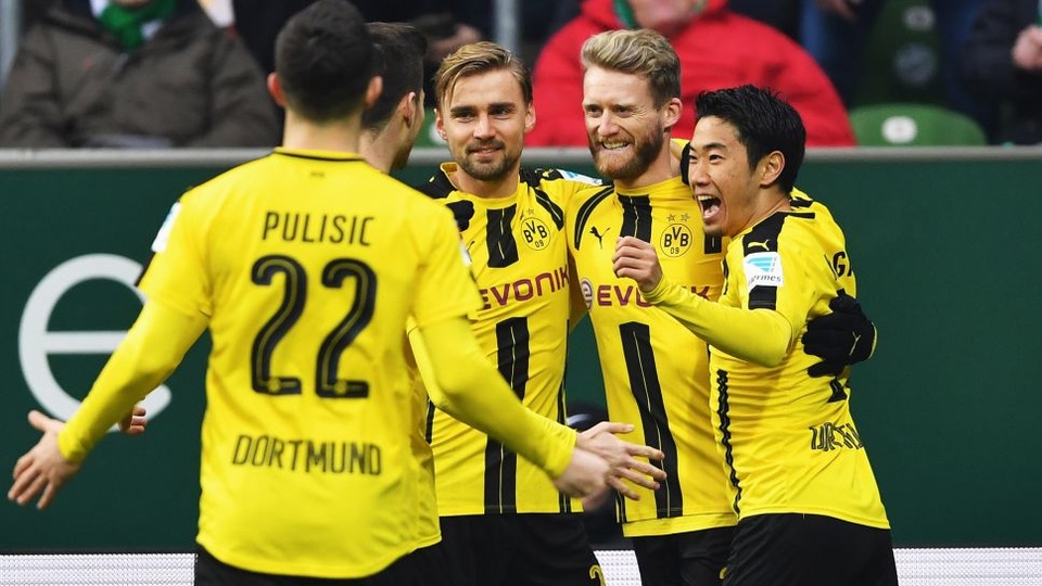 Vắng Aubameyang, Dortmund chật vật vượt qua 10 người của Bremen - 3 Nhưng họ rất chật vật mới vượt qua được Bremen