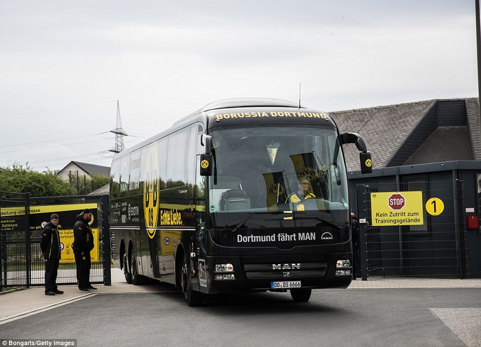 Sân tập của CLB Dortmund được đặt trung tình trạng an ninh nghiêm ngặt, sau vụ khủng bố đêm qua