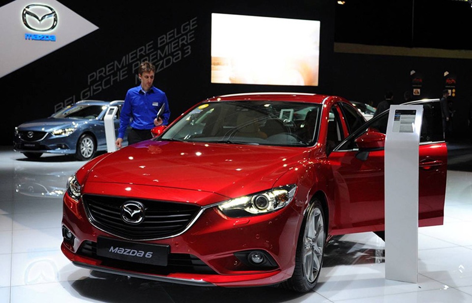 Triệu hồi Mazda3 và Mazda6 vì lỗi phanh tay - 1 Triệu hồi Mazda3 và Mazda6 vì lỗi phanh tay - 1