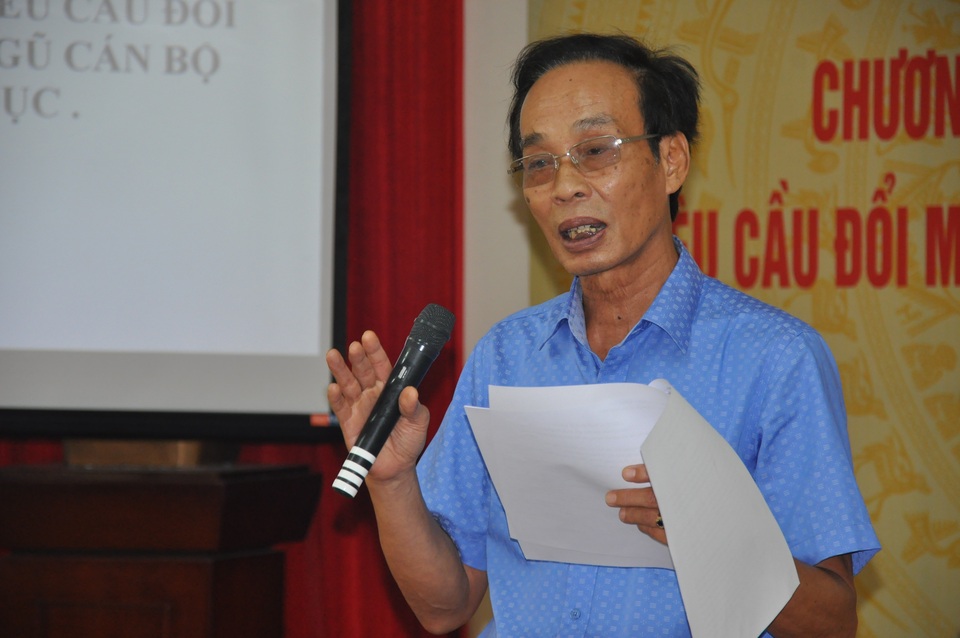 Nên lùi lại 1 năm triển khai đại trà Chương trình Giáo dục phổ thông mới - 2
GS. Nguyễn Đức Chính