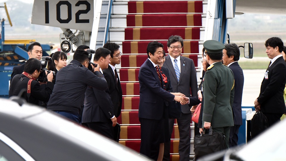 Thủ tướng Nhật Bản Shinzo Abe đến Hà Nội - 4 Thủ tướng Nhật Bản Shinzo Abe đến Hà Nội - 4