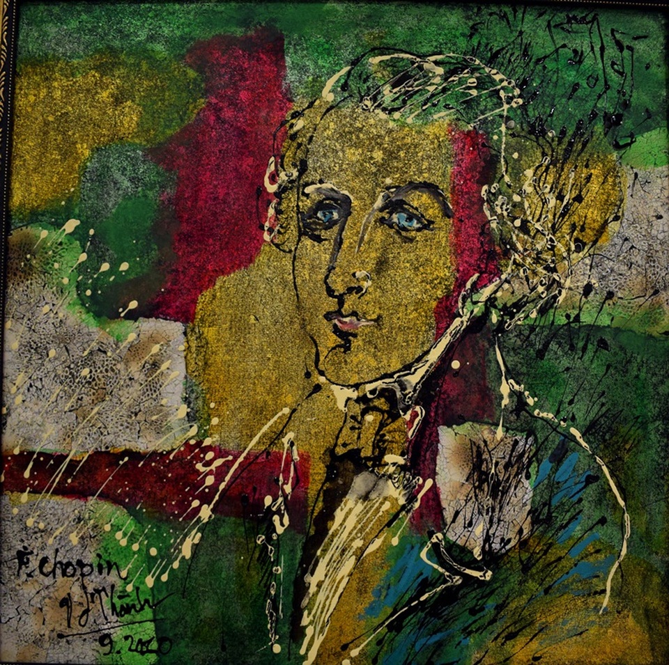 Triển lãm tranh "Hương Sắc Việt Nam" tại Romania - 4 Chopin.