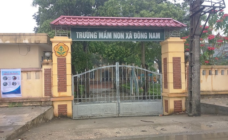 Thanh Hóa: Giáo viên mầm non kêu cứu vì bị nhà trường nợ lương - 1 Trường Mầm non Đông Nam nơi 6 giáo viên, nhân viên bị nợ lương