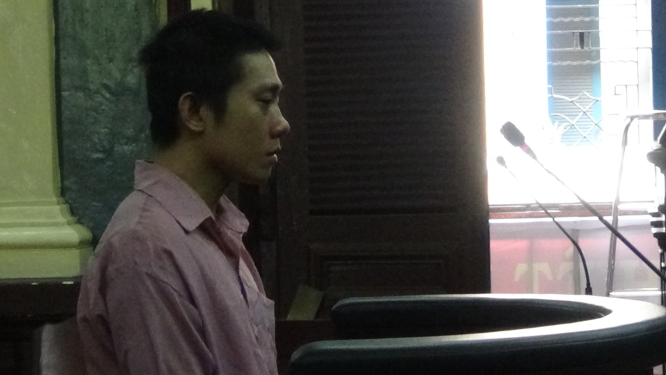 Bị cáo Viện tại phiên tòa.