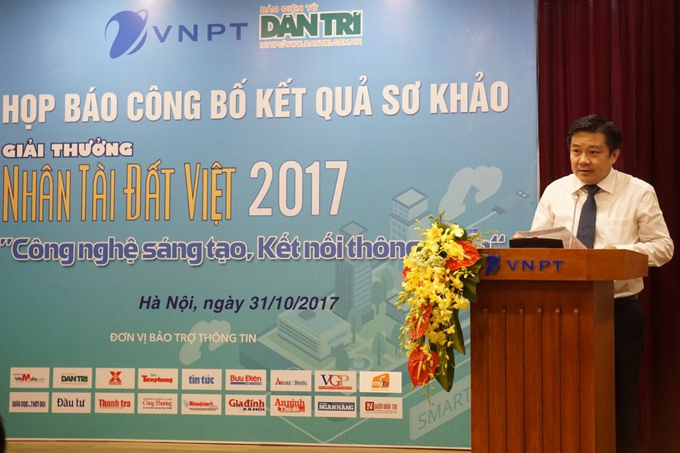 Giải thưởng NTĐV 2017: 17 sản phẩm lọt vào vòng Chung khảo lĩnh vực CNTT - 3
Ông Huỳnh Quang Liêm, Phó Tổng Giám đốc VNPT, cho biết đã triển khai nhiều hoạt động hỗ trợ cho các startup trẻ.