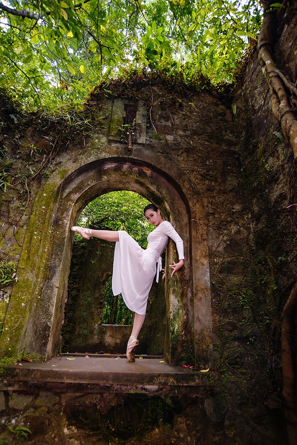 Đắm say điệu vũ ballet của thiếu nữ Hà thành giữa rừng núi Ba Vì - 13 Đắm say điệu vũ ballet của thiếu nữ Hà thành giữa rừng núi Ba Vì - 13