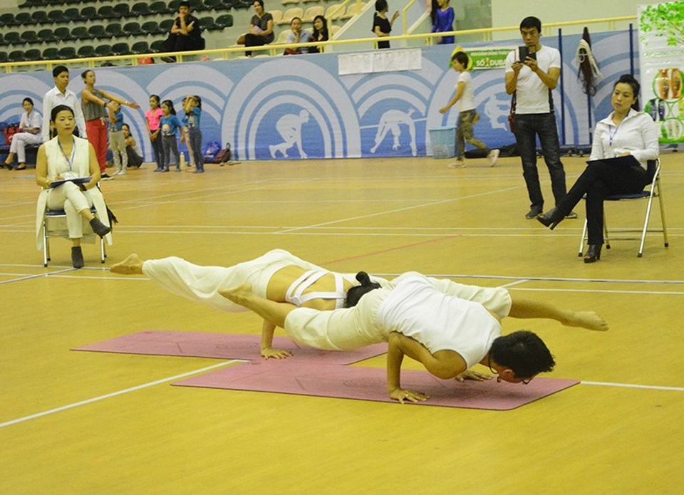 Cặp đôi Yoga nổi tiếng đất Hải Phòng vô địch giải Yoga toàn quốc - 7 Cặp đôi Yoga nổi tiếng đất Hải Phòng vô địch giải Yoga toàn quốc - 7