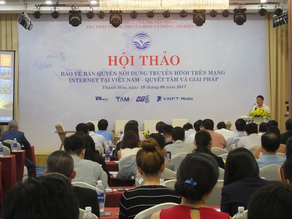 Đua nhau ăn cắp, làm giàu từ ăn cắp bản quyền truyền hình trên mạng internet - 3 Nhiều ý kiến tham luận tìm giải pháp ngăn chặn vi phạm bản quyền