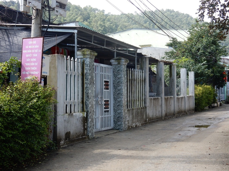 Ngôi nhà nơi cả nghi phạm và nạn nhân sinh sống 