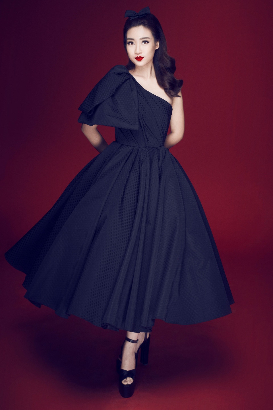 Hoa hậu Mỹ Linh hóa quý cô thanh lịch - 6 Hoa hậu Mỹ Linh hóa quý cô thanh lịch - 6