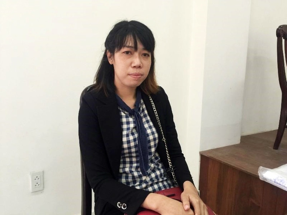  Bị can Nguyễn Thị Diễm Trinh.