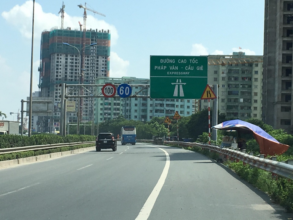 Chủ phương tiện sẽ được giảm 25% phí trên cao tốc Pháp Vân - Cầu Giẽ