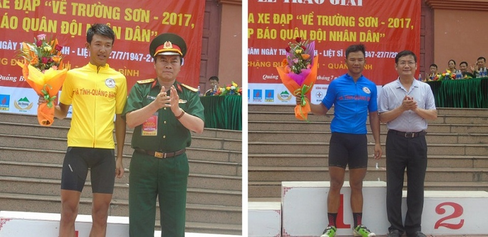 Trao nhiều phần quà đến các gia đình chính sách tại Quảng Bình - 7 Sau 4 chặng đua, vận động viên Nguyễn Cường Khang của đội trẻ TP. HCM tiếp tục xuất sắc giành áo vàng, áo xanh thuộc về vận động viên Lê Nguyệt Minh của Đội Anh văn Hội Việt Mỹ TP.HCM