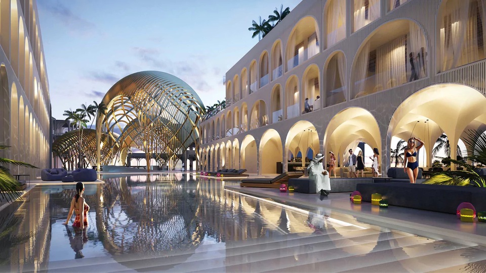 Dubai lên kế hoạch xây dựng thành phố nổi Venice của riêng mình - 2 Đây cũng là khu nghỉ dưỡng dưới nước đầu tiên trên thế giới