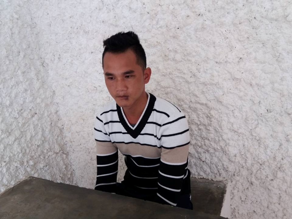 Giết bạn thân để “cướp” vợ - 1 Đối tượng Nguyễn Thành Đức tại cơ quan điều tra