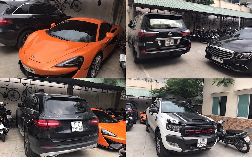 “Ông trùm” xưởng sản xuất ma tuý lớn nhất nước điều hành đường dây như thế nào? (Kỳ 2) - 13 Những chiếc xe ô tô đắt tiền mà các đối tượng sử dụng bị tịch thu