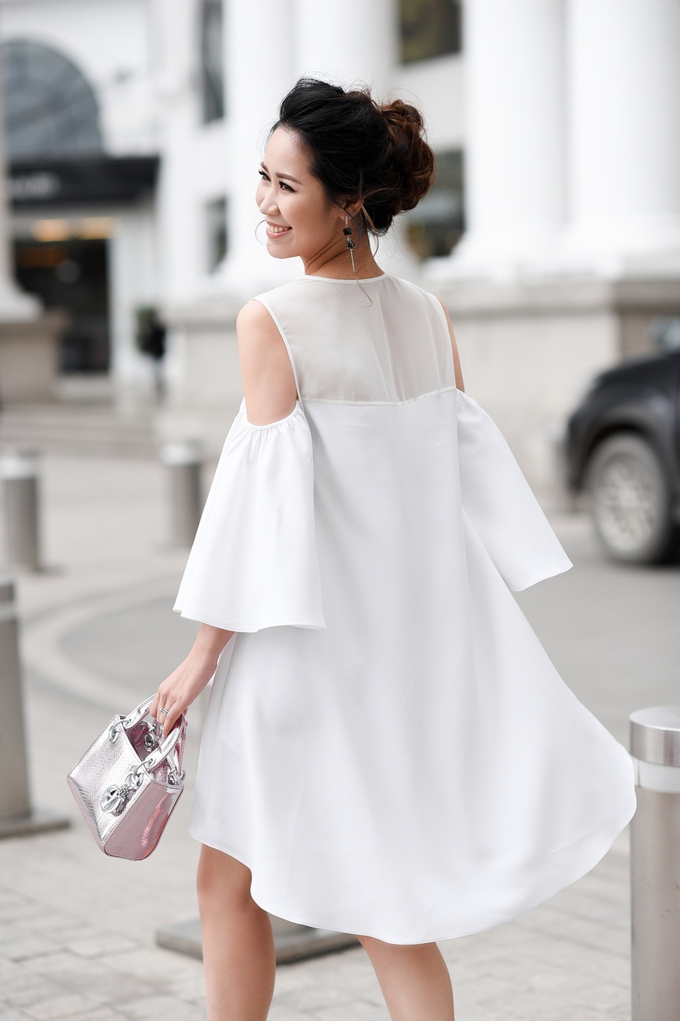 Cũng nhờ hôn nhân viên mãn mà Dương Thùy Linh lúc nào cũng xuất hiện với thần sắc rạng rỡ.