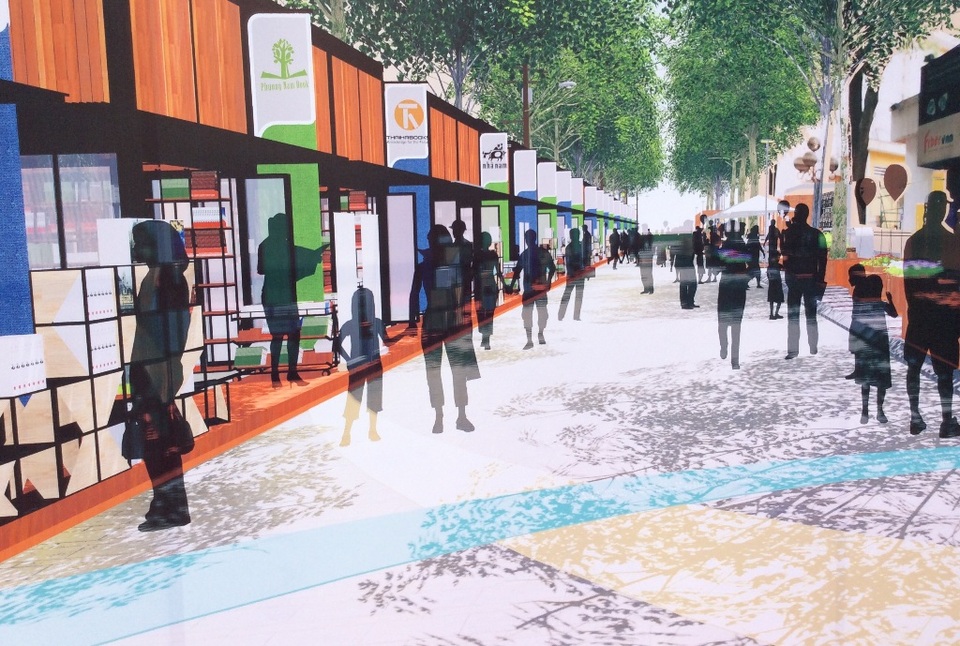 TPHCM: Sẽ sớm có "Con đường âm nhạc"? - 1 Đường sách từ mô hình...