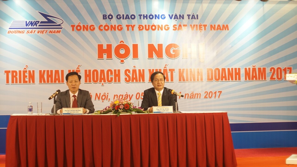 Lãnh đạo ĐSVN thừa nhận doanh thu toàn Tổng Công ty sụt giảm mạnh và không đạt kế hoạch đề ra