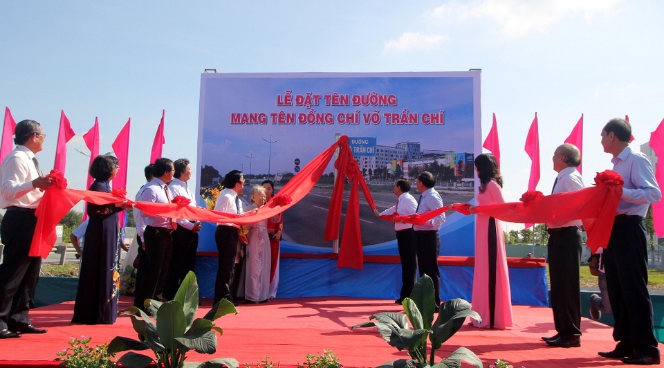 TPHCM có con đường mang tên “người của đổi mới” Võ Trần Chí - 1 Đường dẫn cao tốc TPHCM - Trung Lương được mang tên ông Võ Trần Chí
