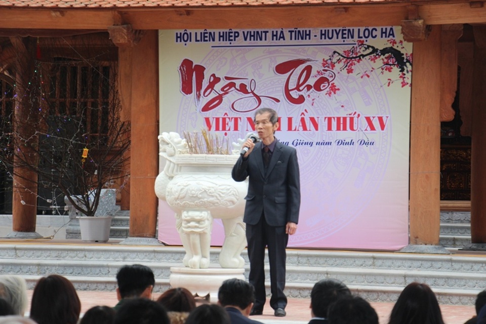 Sôi nổi Ngày thơ Việt Nam lần thứ 15 - 6 Nhà thơ Duy Thảo với tác phẩm Trước xuân này